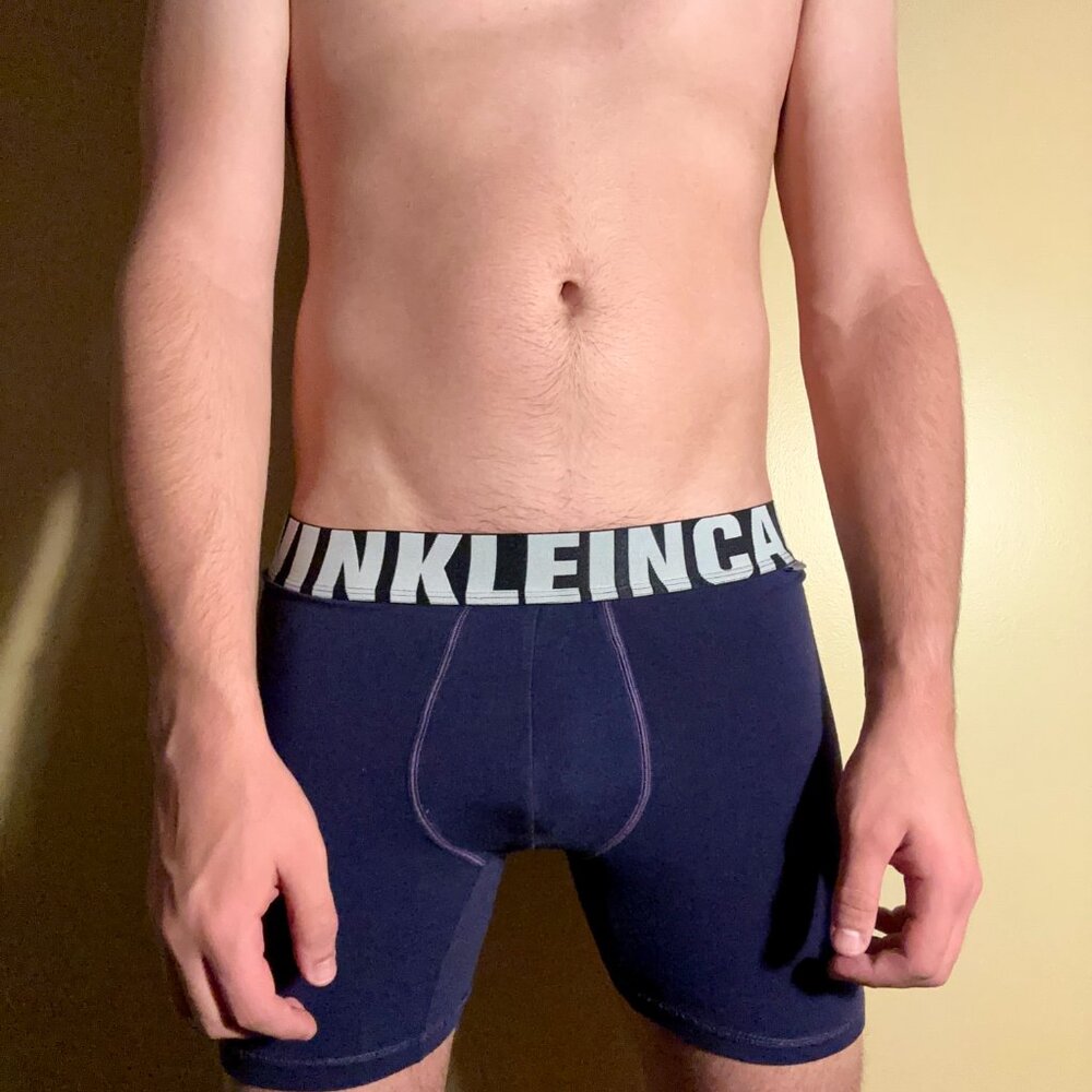 Calvin Klein X Men's Boxer Briefs Purple/Blue (Medium)
